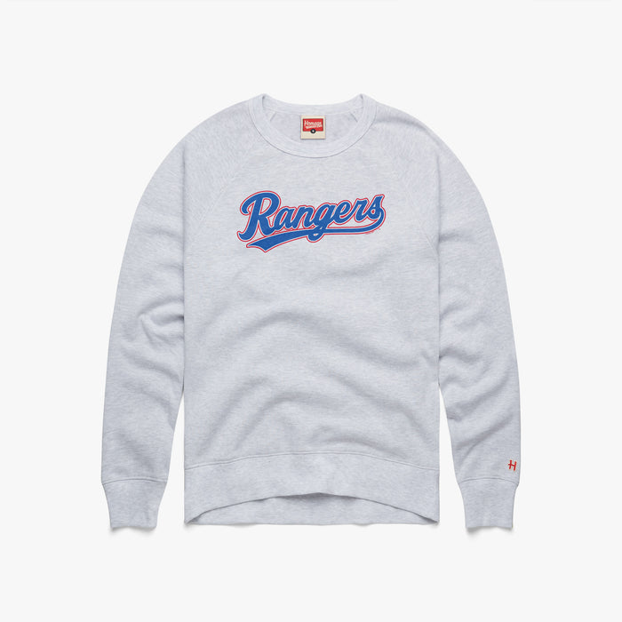 Texas Rangers Jersey Logo Crewneck