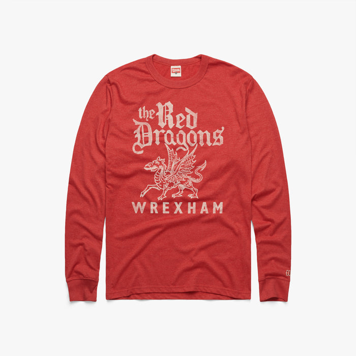 The Red Dragons Wrexham AFC Long Sleeve Tee