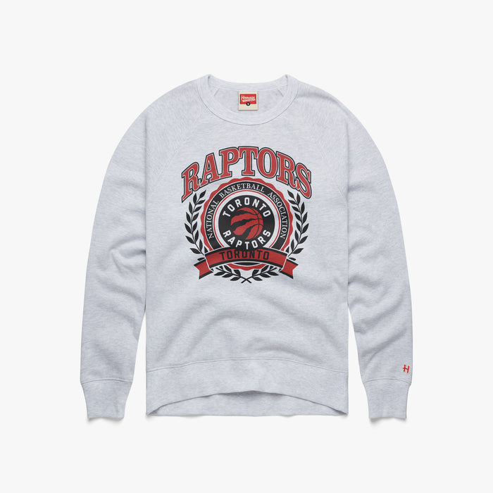 Toronto Raptors Crest Crewneck