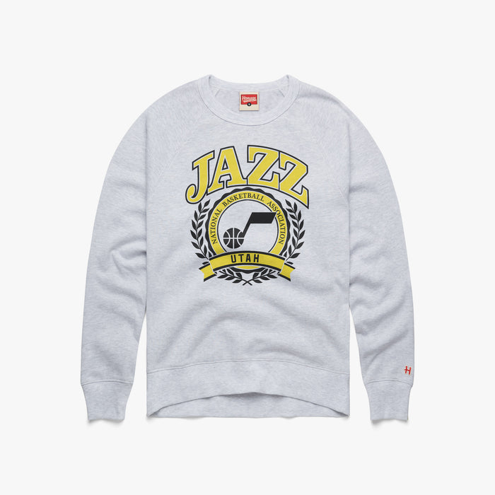 Utah Jazz Crest Crewneck