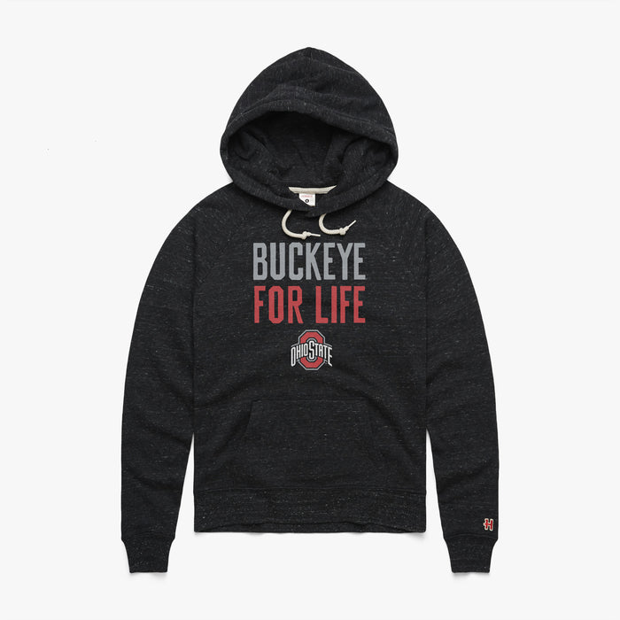 Women's Buckeye For Life Hoodie