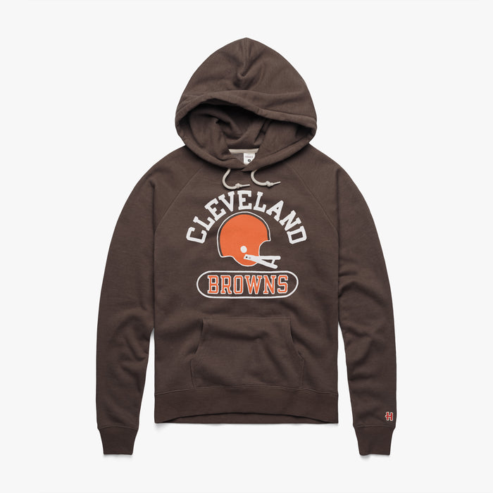 Women's Cleveland Browns Throwback Helmet Hoodie