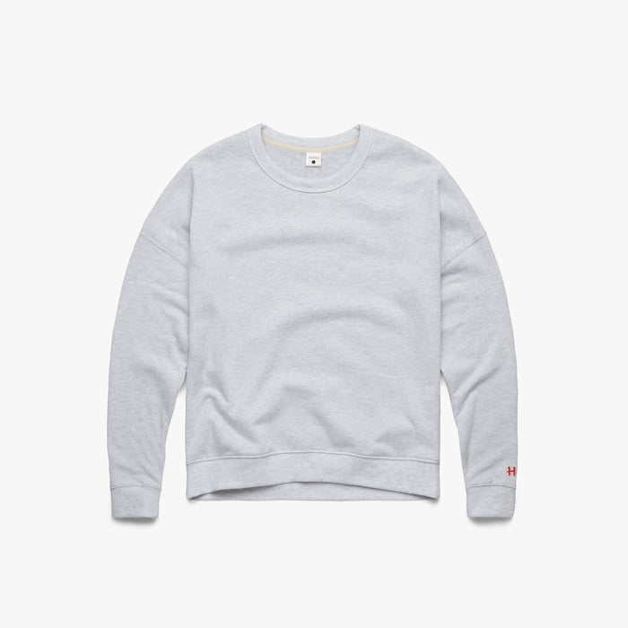 Women's Go-To Drop Shoulder Crewneck