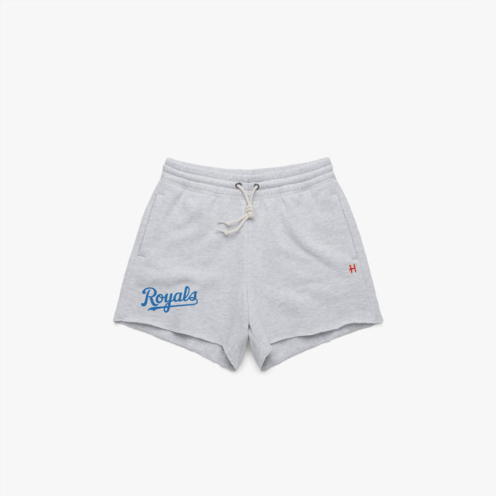 Women's Kansas City Royals Jersey Logo Sweat Shorts