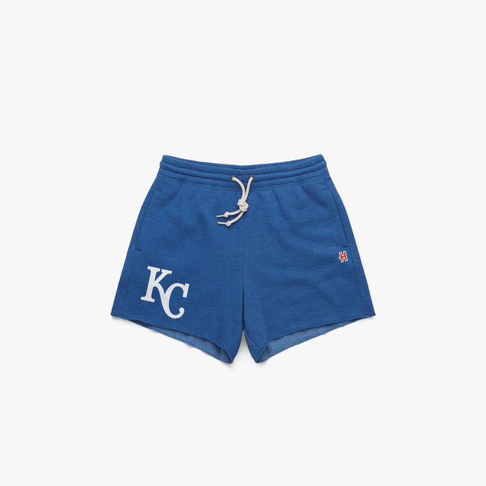 Women's Kansas City Royals Cap Logo '69 Sweat Shorts