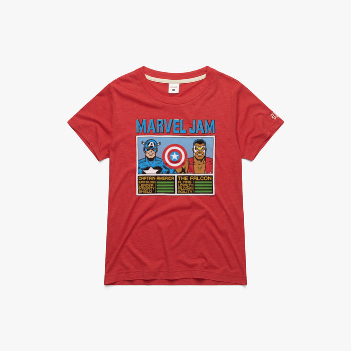 Women's Marvel Jam Captain America And The Falcon