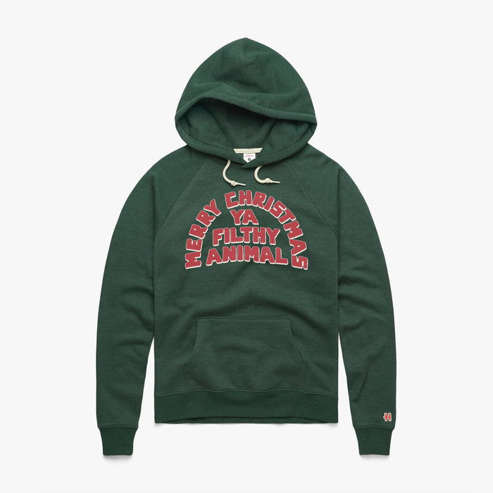 Women's Merry Christmas Ya Filthy Animal Hoodie