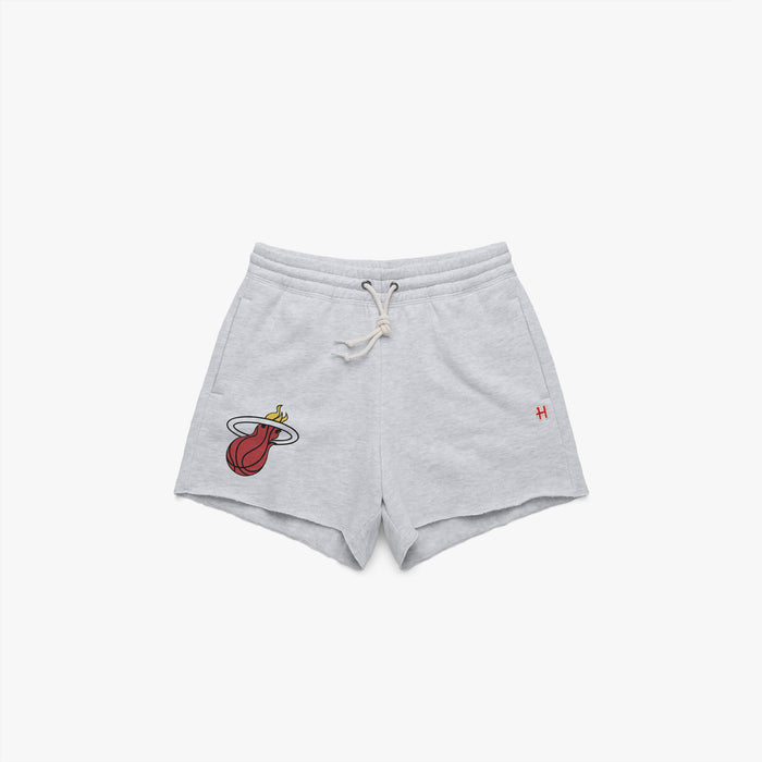 Women's Miami Heat Logo Sweat Shorts