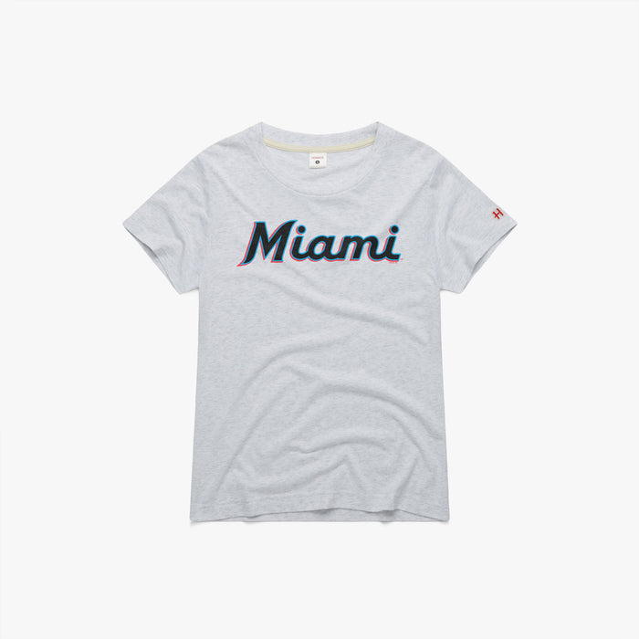 Women's Miami Marlins Jersey Logo '19