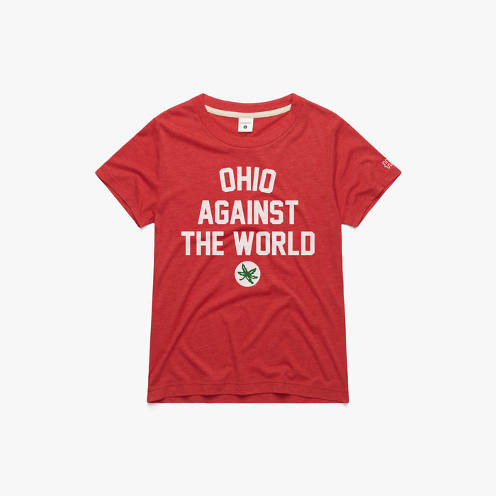 Women's Ohio Against The World x Ohio State Buckeye Leaf