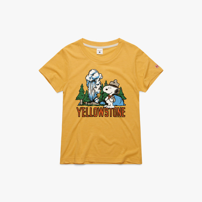 Women's Peanuts Snoopy x Yellowstone National Park