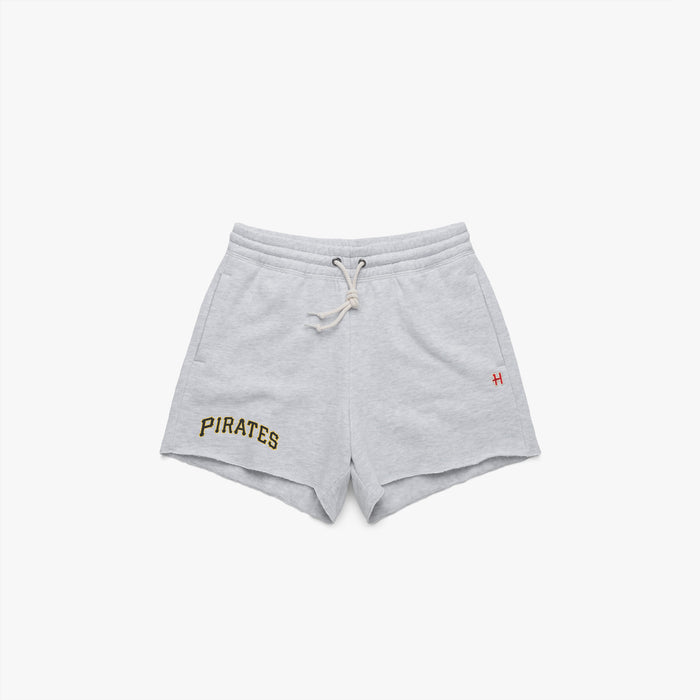 Women's Pittsburgh Pirates Jersey Logo '01 Sweat Shorts