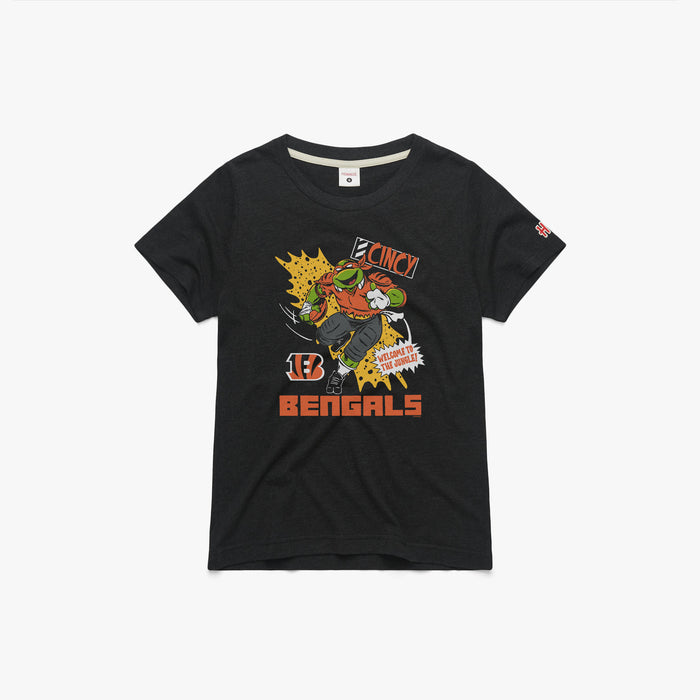 Women's TMNT Michelangelo x Cincinnati Bengals