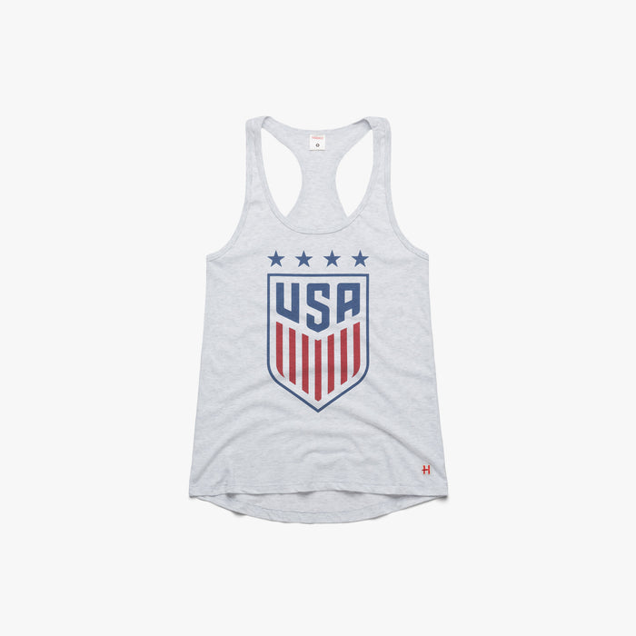 Women's USA Crest Stars Racerback