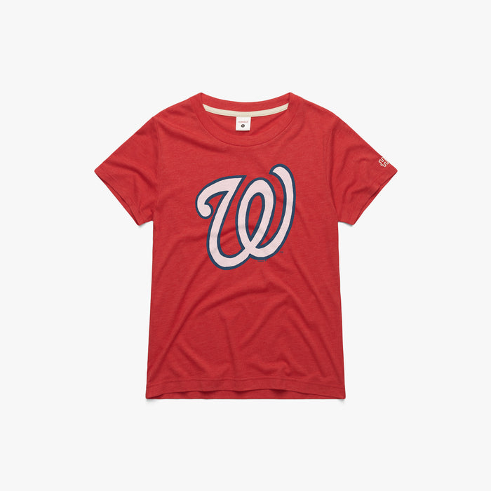 Women's Washington Nationals Cap Logo '24