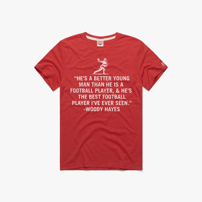 Woody Hayes Archie Griffin Quote