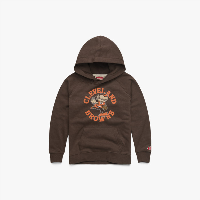 Youth Cleveland Browns Brownie Stiff Arm Hoodie