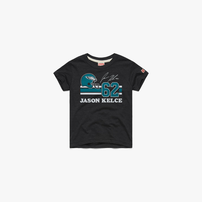 Youth Eagles Jason Kelce Signature Jersey