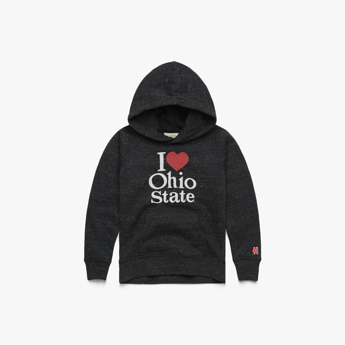 Youth I Heart Ohio State Hoodie