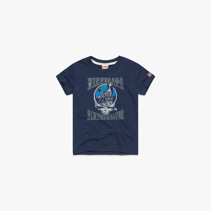 Youth NBA x Grateful Dead x Timberwolves Skull