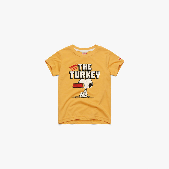 Youth Peanuts Snoopy Bring Out The Turkey