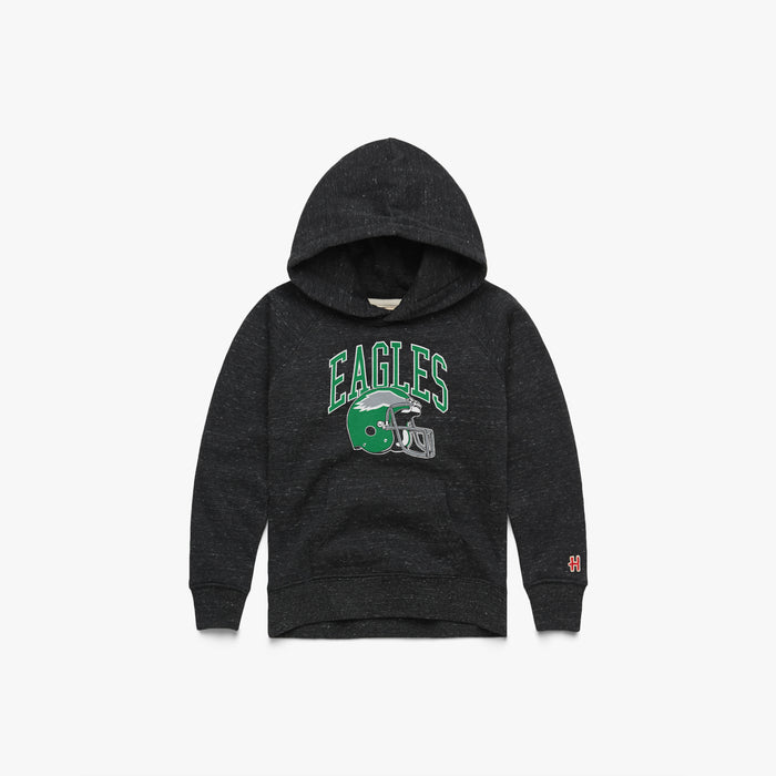 Youth Philadelphia Eagles Helmet Retro Hoodie