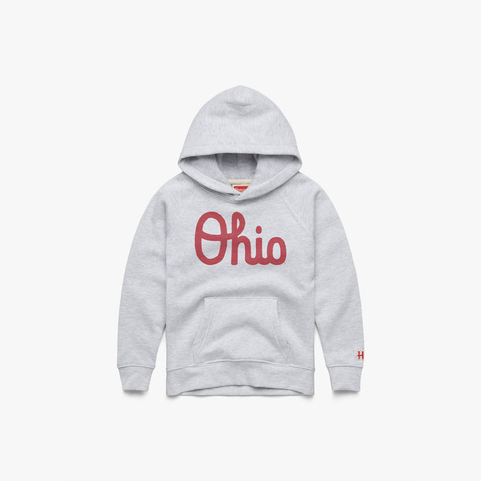 Youth Script Ohio Hoodie