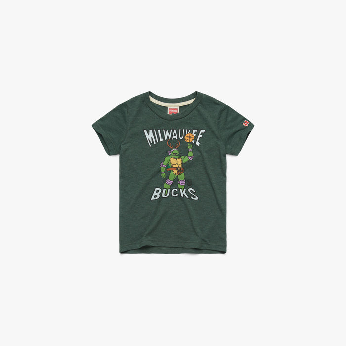 Youth TMNT Donatello x Milwaukee Bucks