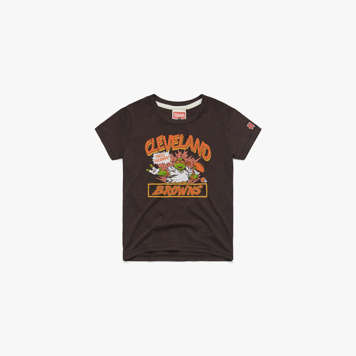 Youth TMNT Michelangelo x Cleveland Browns