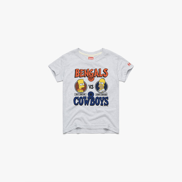 Youth The Simpsons x Bengals Vs Cowboys