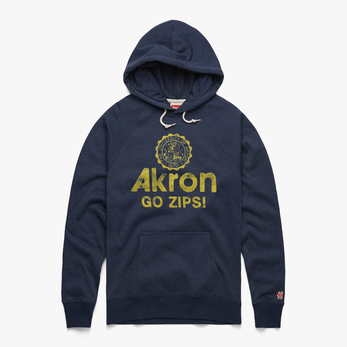 Akron Go Zips Hoodie