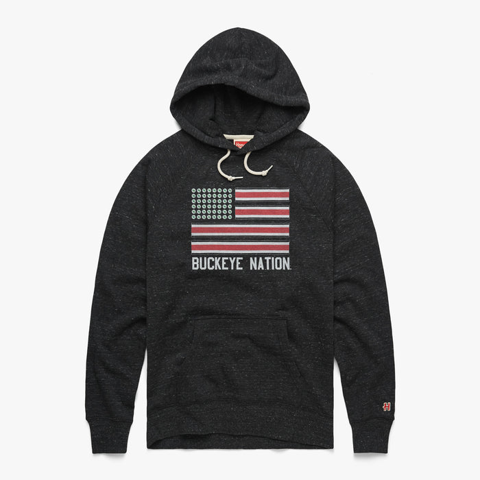 Buckeye Nation Flag Hoodie