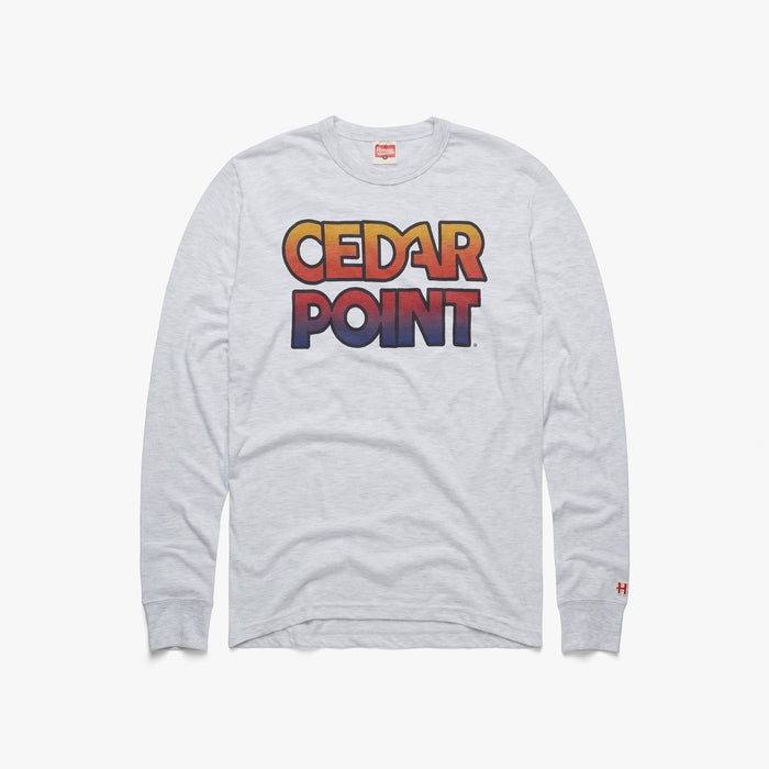 Cedar Point Gradient Long Sleeve Tee