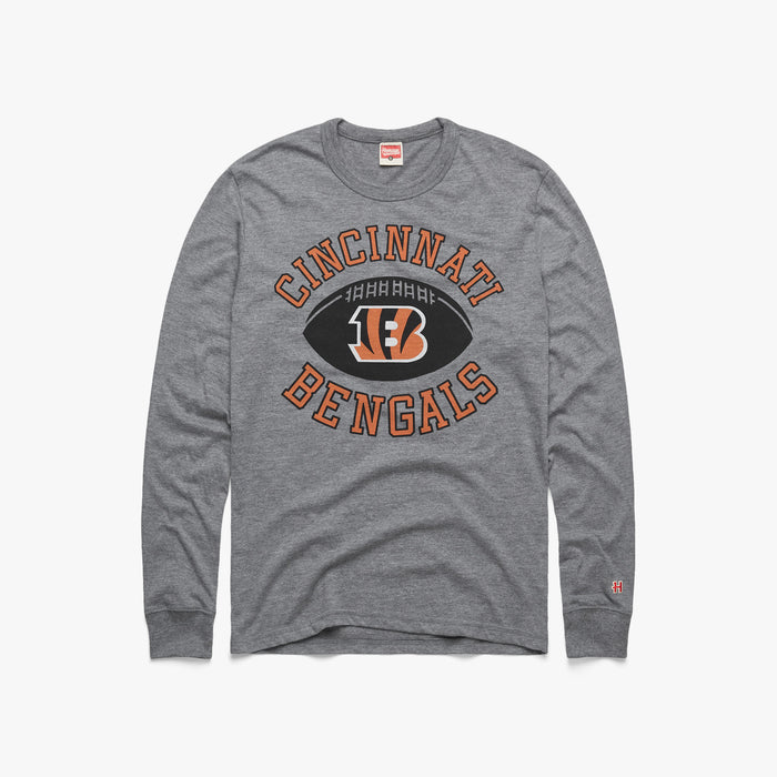 Cincinnati Bengals Pigskin Long Sleeve Tee