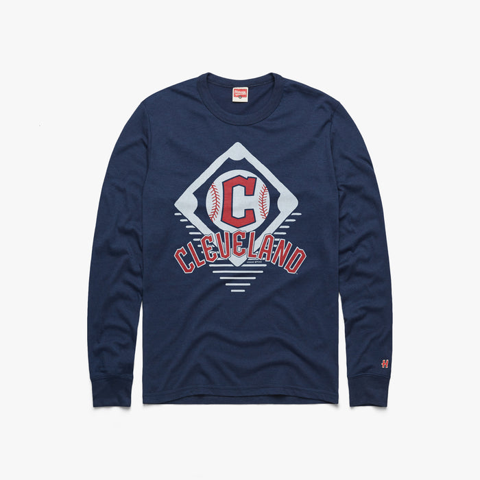 Cleveland Guardians Diamond Long Sleeve Tee