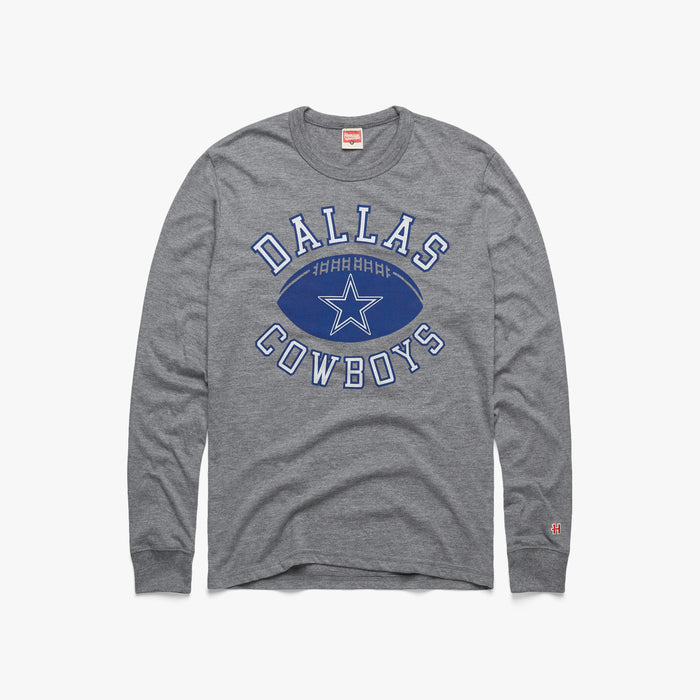 Dallas Cowboys Pigskin Long Sleeve Tee