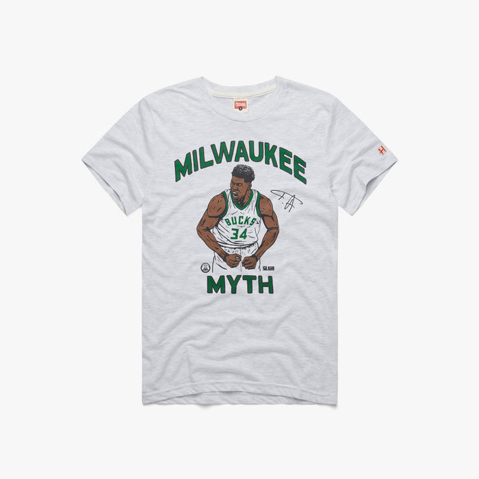 HOMAGE X SLAM Giannis Milwaukee Myth