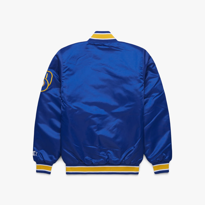 HOMAGE X Starter Brewers Satin Jacket