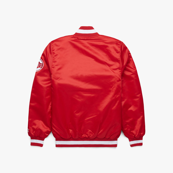 HOMAGE X Starter Reds Satin Jacket