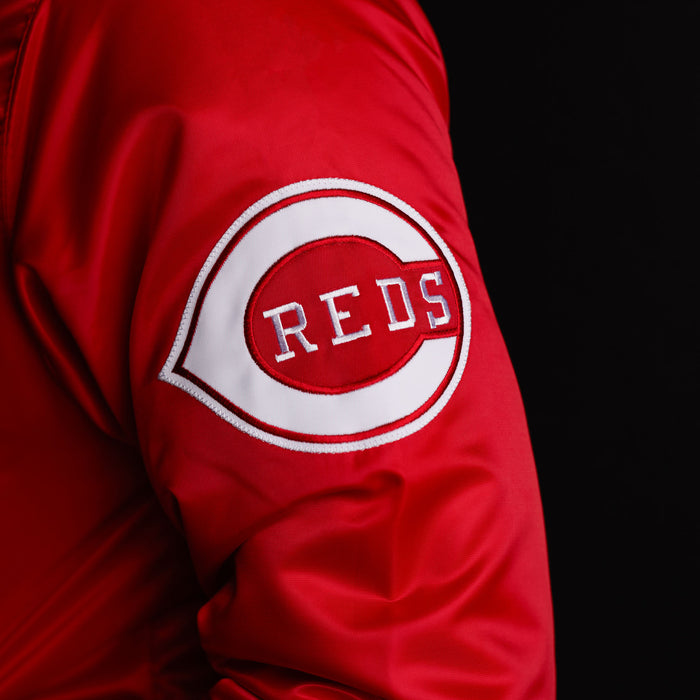 HOMAGE X Starter Reds Satin Jacket