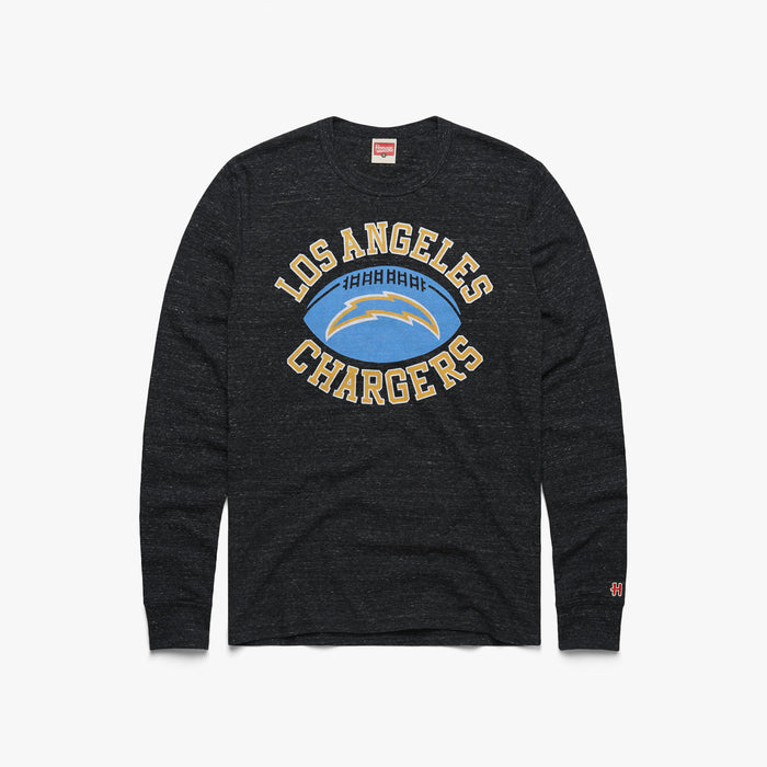 Los Angeles Chargers Pigskin Long Sleeve Tee