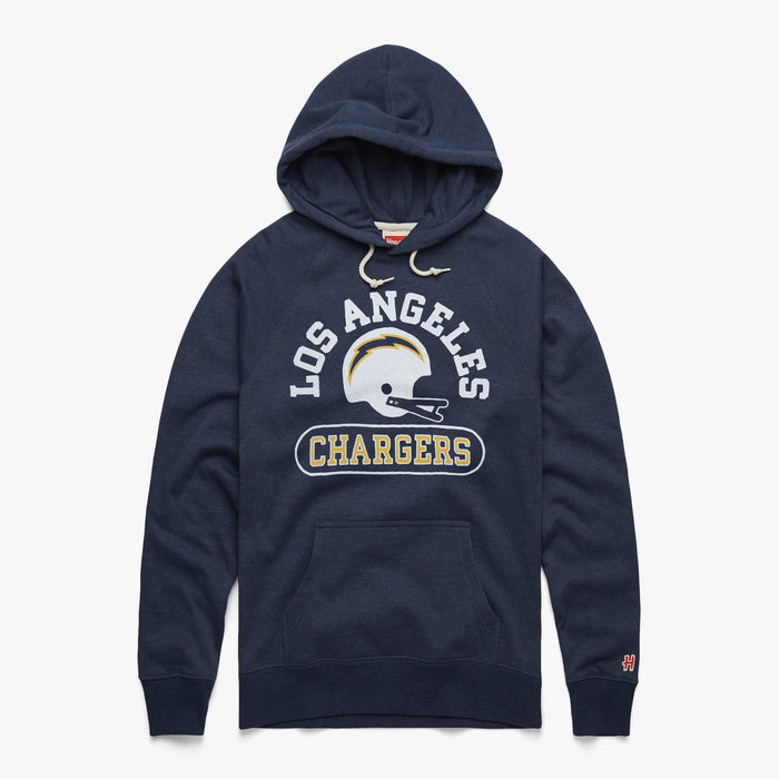 Los Angeles Chargers Throwback Helmet Hoodie