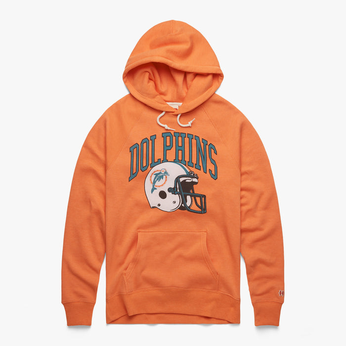 Miami Dolphins Helmet Retro Hoodie