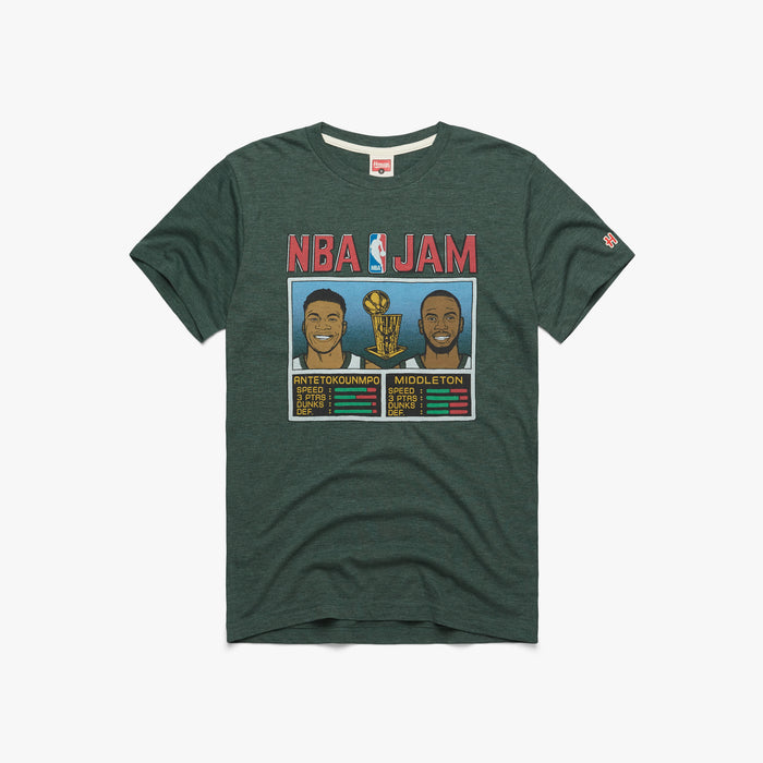 NBA Jam Bucks Champs Giannis And Middleton