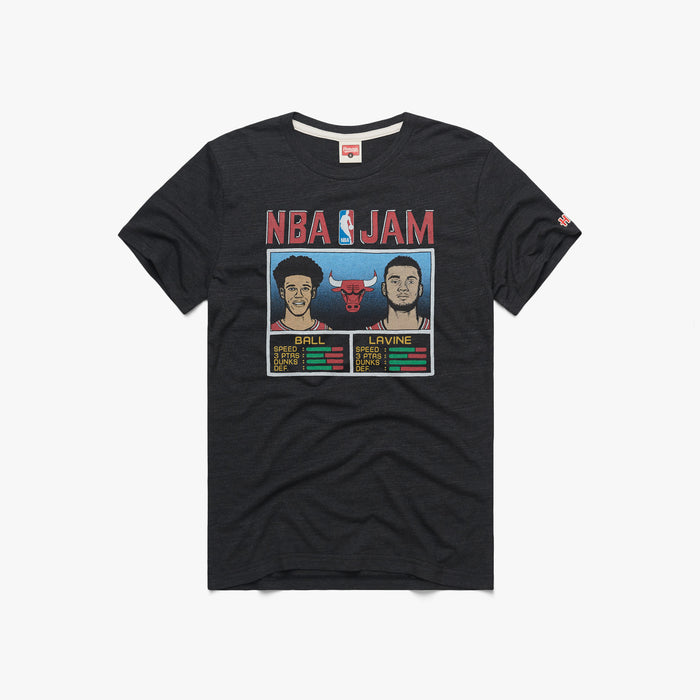 NBA Jam Bulls Ball and Lavine