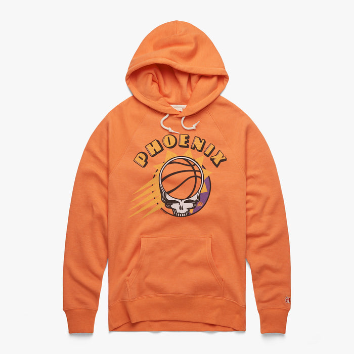 NBA x Grateful Dead x Suns Skull Hoodie