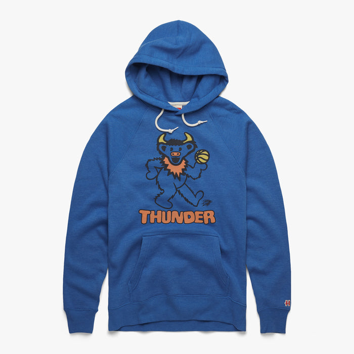 NBA x Grateful Dead x Thunder Hoodie