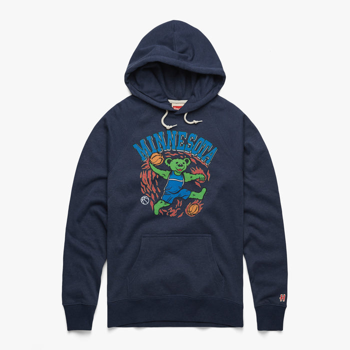 NBA x Grateful Dead x Timberwolves Hoodie