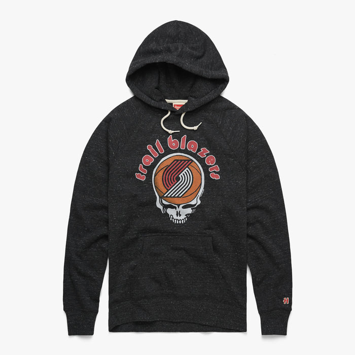 NBA x Grateful Dead x Trail Blazers Hoodie