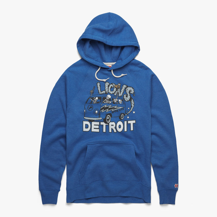 NFL x Grateful Dead x Lions Hoodie